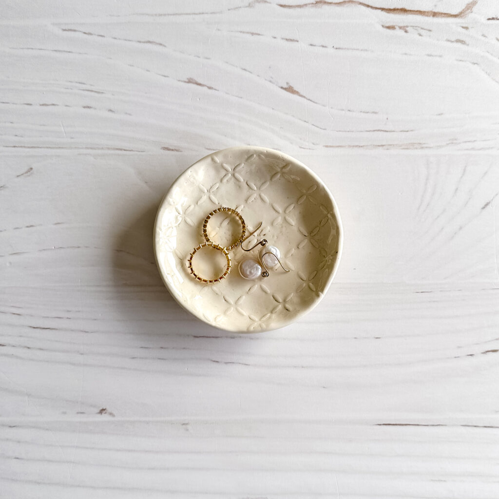 Trinket Bowl: Basket Weave